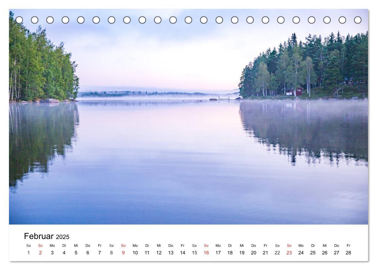 Bild: 9783435204120 | Schwedischer Sommer in Värmland (Tischkalender 2025 DIN A5 quer),...