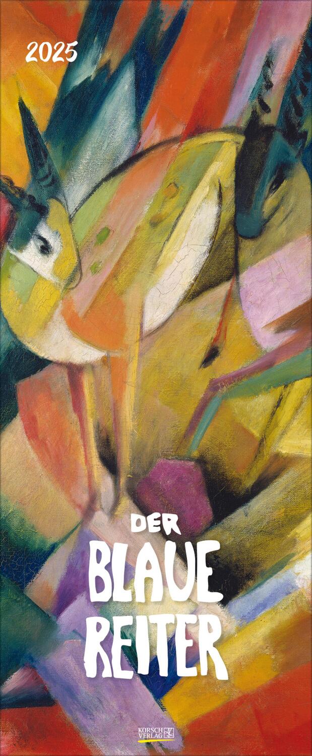 Cover: 9783731875802 | Der Blaue Reiter 2025 | Verlag Korsch | Kalender | Spiralbindung