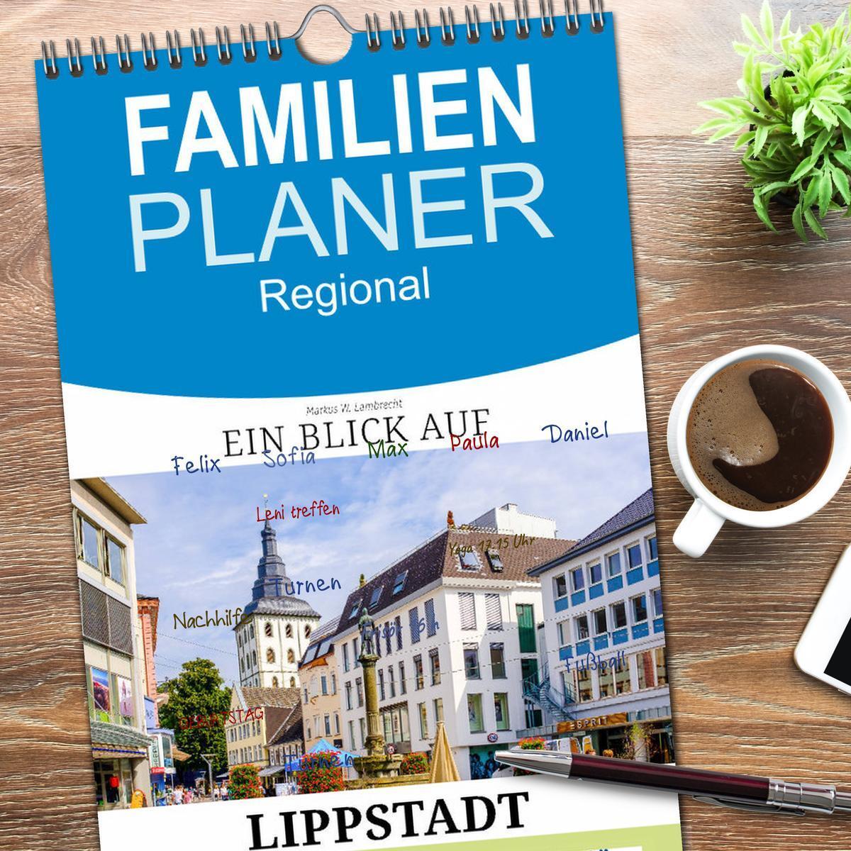 Bild: 9783457108888 | Familienplaner 2025 - Ein Blick auf Lippstadt mit 5 Spalten...