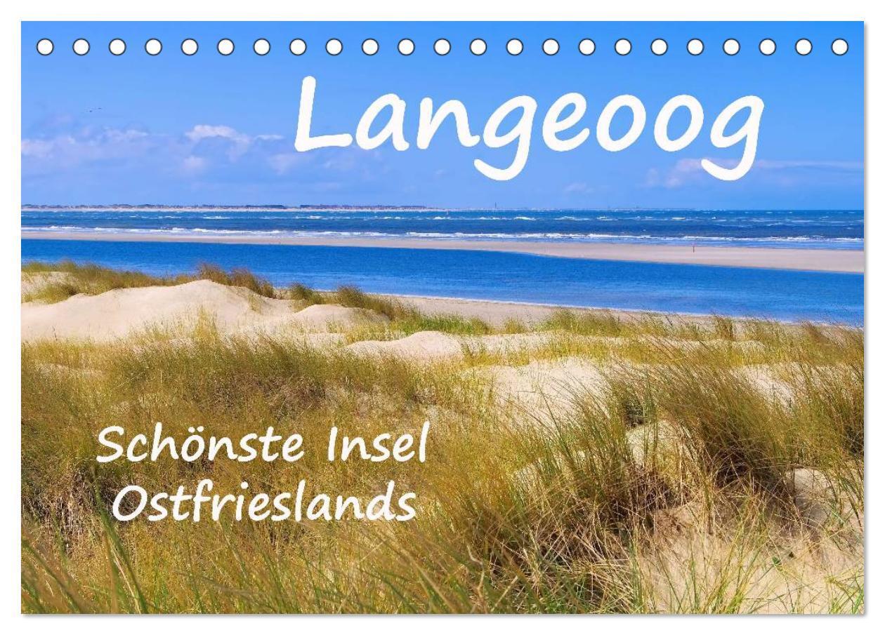 Cover: 9783435607891 | Langeoog - Schönste Insel Ostfrieslands (Tischkalender 2025 DIN A5...