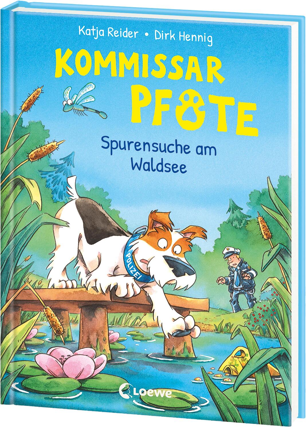 Cover: 9783743213913 | Kommissar Pfote (Band 7) - Spurensuche am Waldsee | Katja Reider