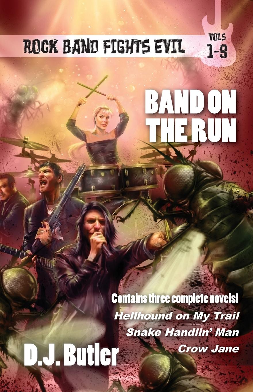 Cover: 9781614753889 | Band on the Run | Rock Band Fights Evil Vols. 1-3 | D. J. Butler