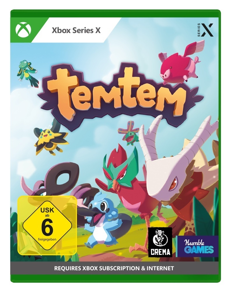 Cover: 5060760888350 | Temtem, 1 Xbox Series X-Blu-ray Disc | Blu-ray Disc | 2022 | Microsoft