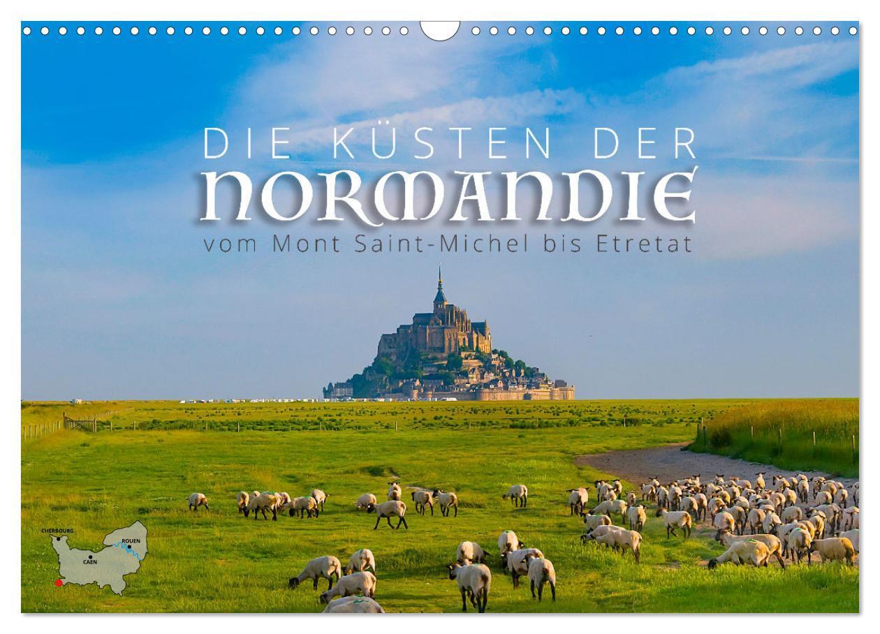 Cover: 9783675652736 | Die Küsten der Normandie vom Mont Saint-Michel bis Étretat...