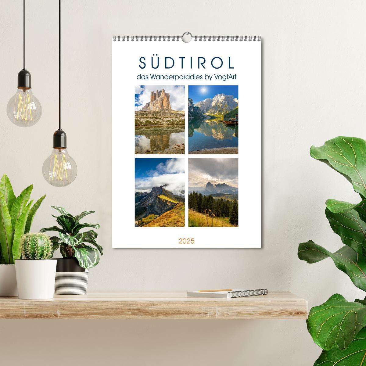 Bild: 9783435903788 | Südtirol, das Wanderparadies (Wandkalender 2025 DIN A3 hoch),...