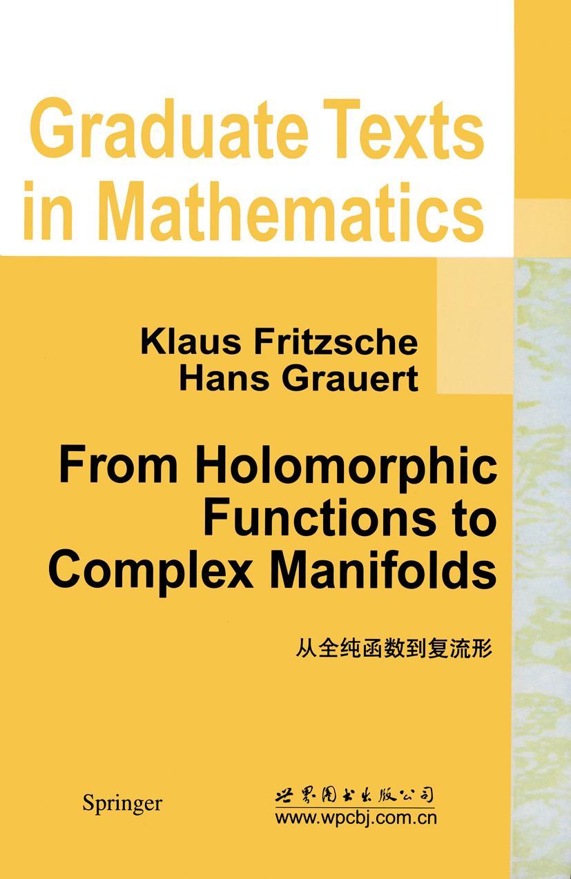 Cover: 9780387953953 | From Holomorphic Functions to Complex Manifolds | Hans Grauert (u. a.)