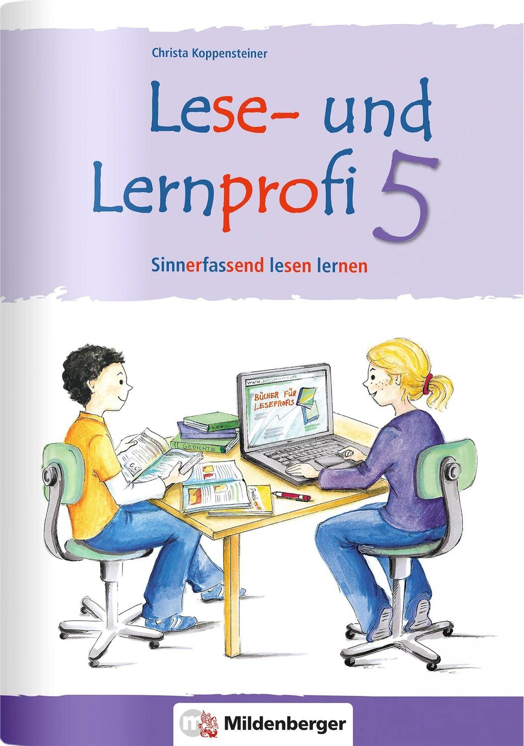 Cover: 9783619546404 | Lese- und Lernprofi 5 - Schülerarbeitsheft - silbierte Ausgabe | Buch
