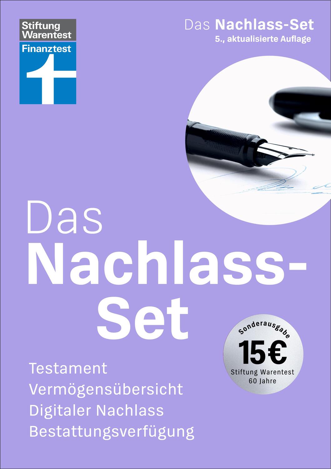 Cover: 9783747107379 | Das Nachlass-Set | Stiftung Warentest | Taschenbuch | 144 S. | Deutsch