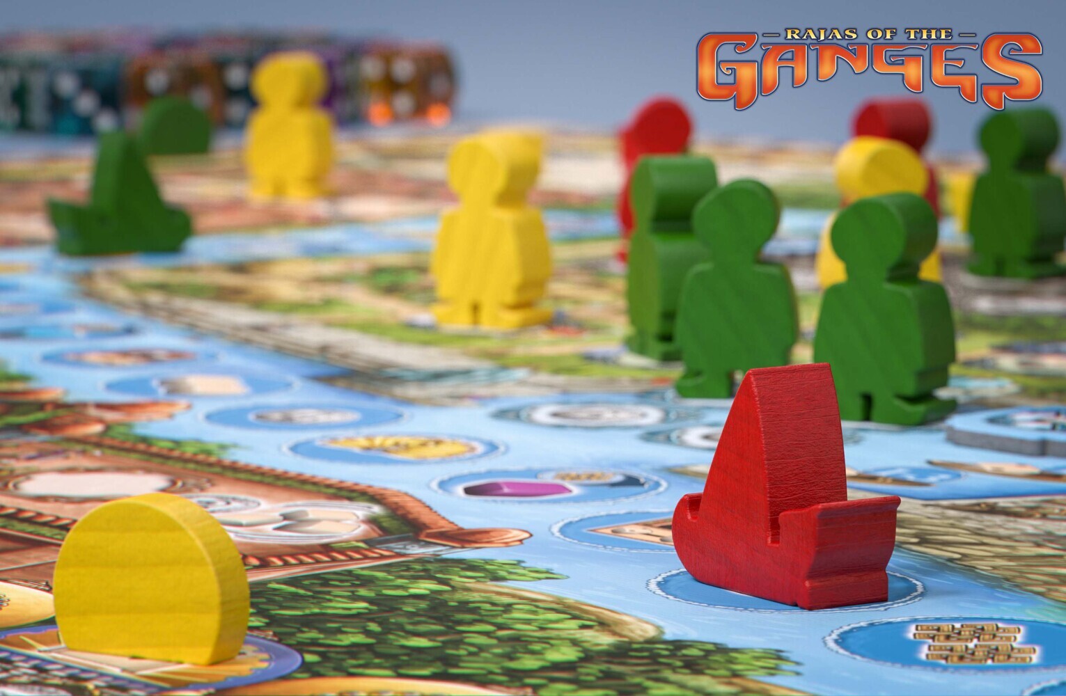 Bild: 4260071879783 | Rajas of the Ganges (Spiel) | Inka Brand (u. a.) | Spiel | 879783