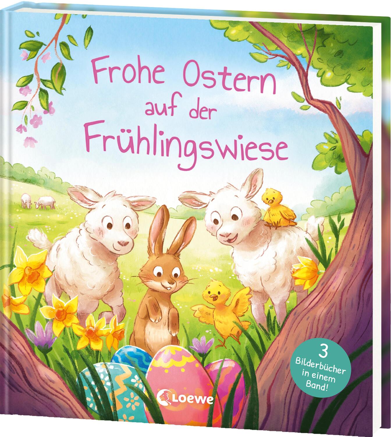 Cover: 9783743218451 | Frohe Ostern auf der Frühlingswiese | Loewe Ostern | Buch | 96 S.