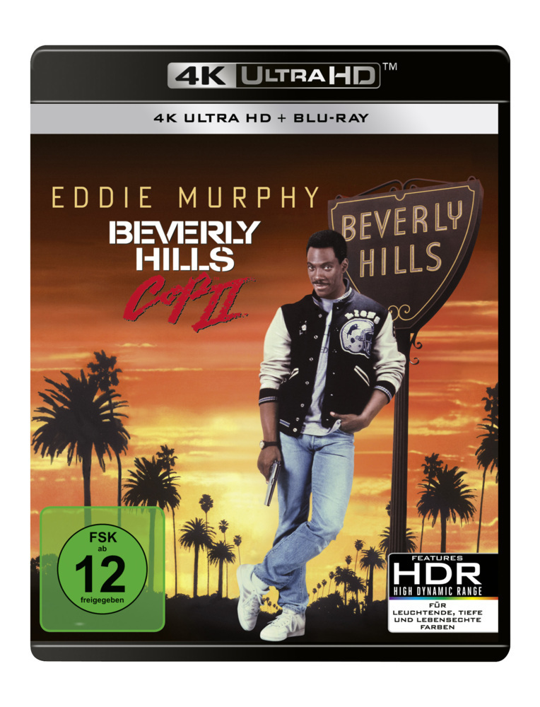Cover: 5053083248314 | Beverly Hills Cop II 4K, 1 UHD-Blu-ray + 1 Blu-ray | USA | Tony Scott