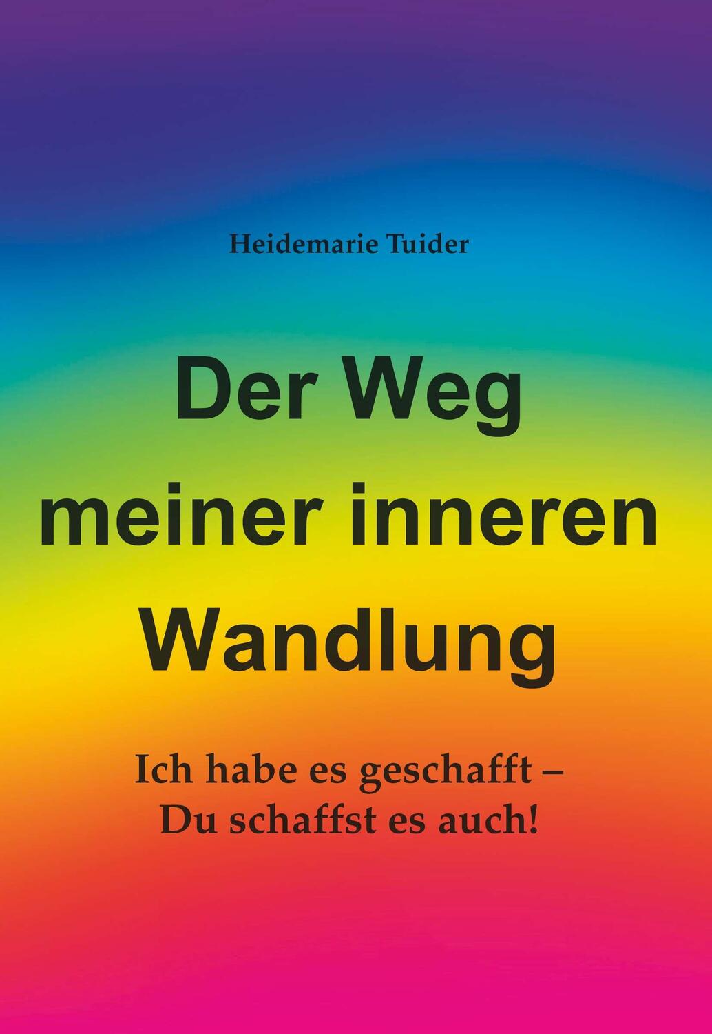 Cover: 9783991524557 | Der Weg meiner inneren Wandlung | Heidemarie Tuider | Taschenbuch