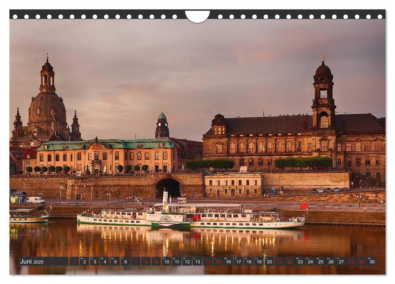 Bild: 9783435734870 | Dresden - Die Frauenkirche (Wandkalender 2025 DIN A4 quer),...