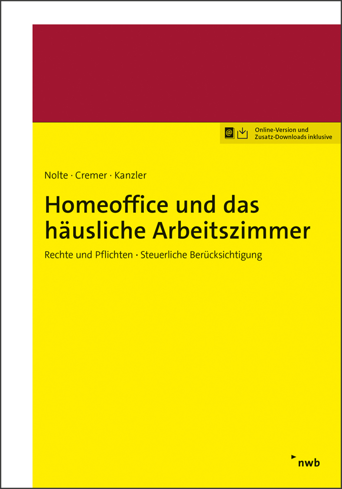 Cover: 9783482679919 | Homeoffice und das häusliche Arbeitszimmer | Nolte (u. a.) | Bundle