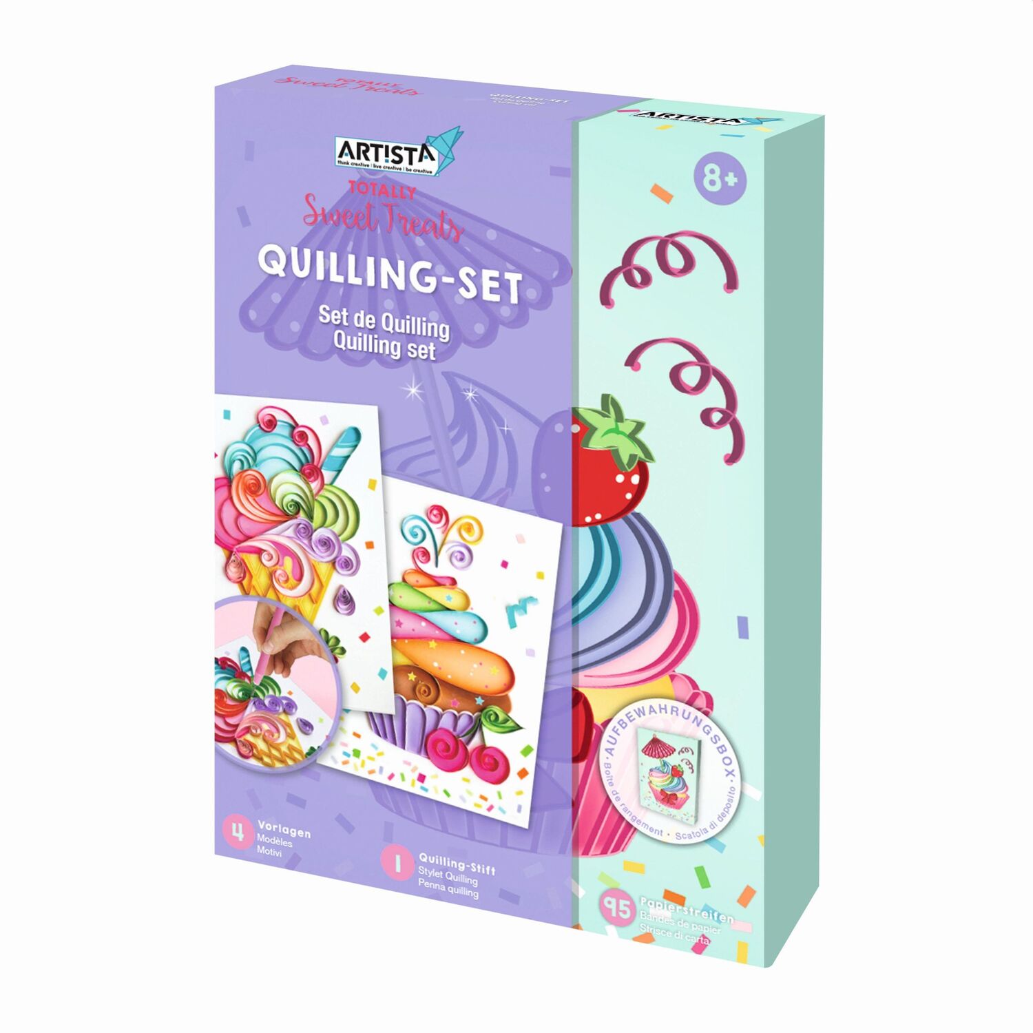 Cover: 7640250150372 | Artista - Quilling-Set Süssigkeiten | Artista | Stück | 9301934 | 2023