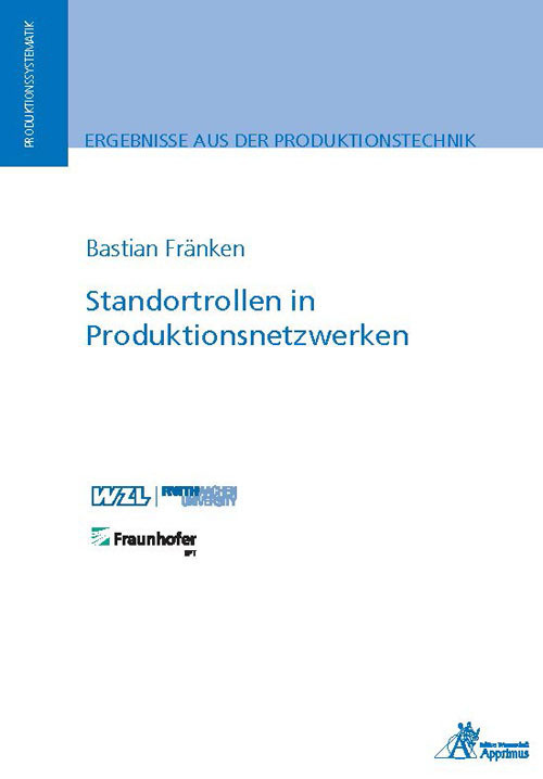 Cover: 9783985550524 | Standortrollen in Produktionsnetzwerken | Bastian Fränken | Buch