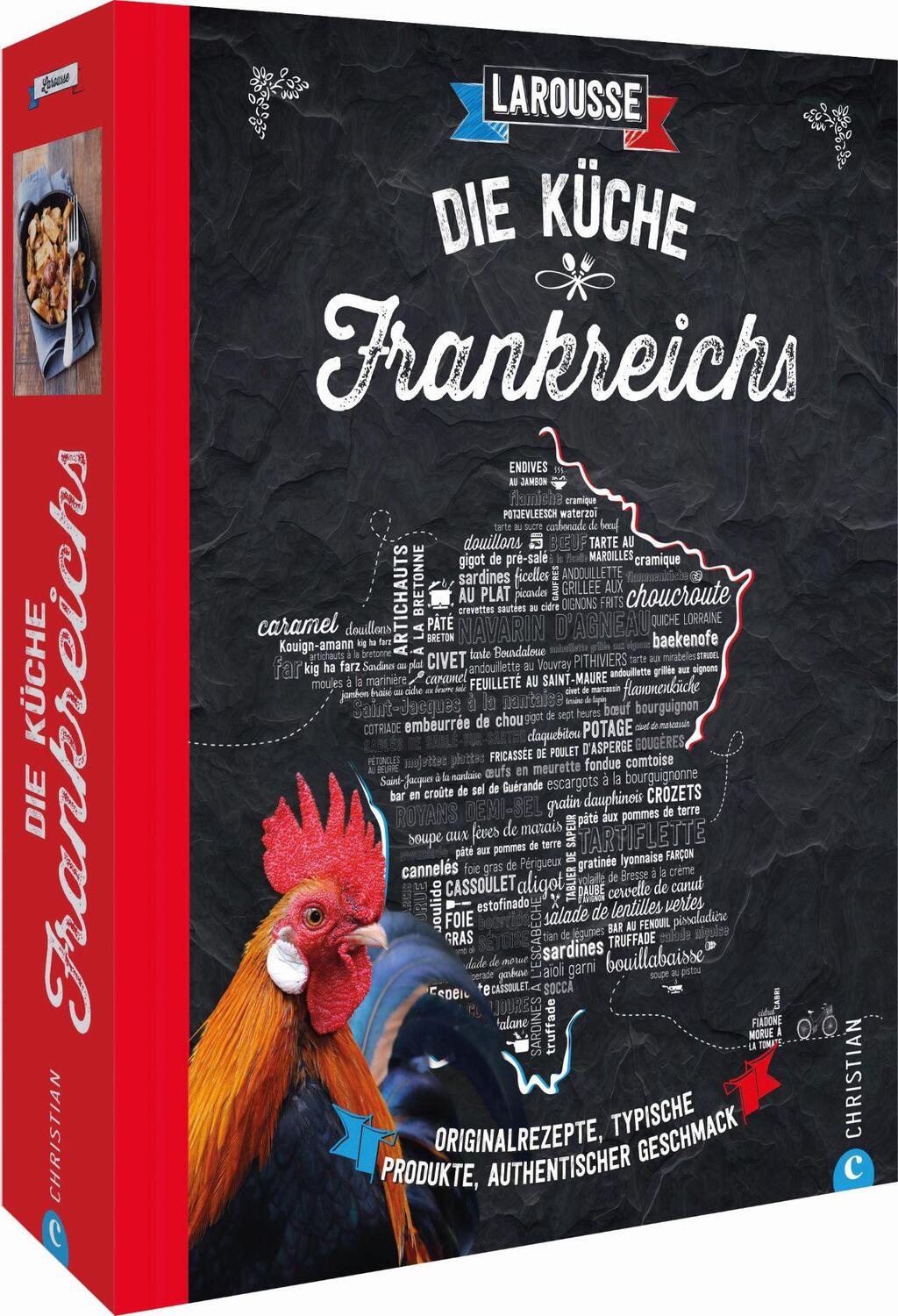Cover: 9783862449842 | Die Küche Frankreichs | Larousse | Buch | Deutsch | 2021 | Christian