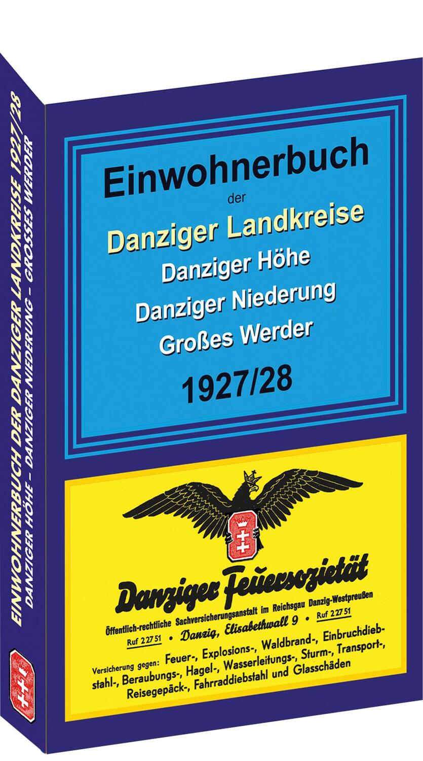 Cover: 9783959663793 | Einwohnerbuch der Danziger Landkreise DANZIGER HÖHE - DANZIGER...