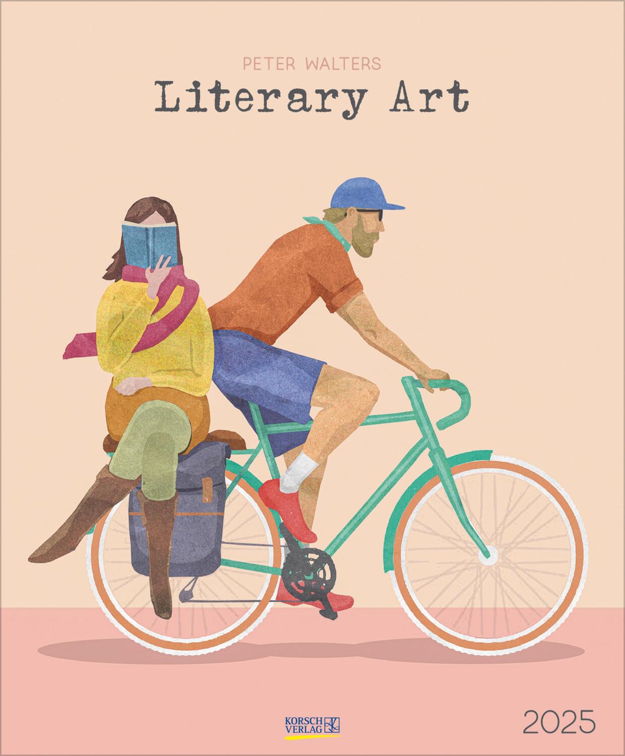 Cover: 9783731875819 | Literary Art 2025 | Verlag Korsch | Kalender | Spiralbindung | 14 S.
