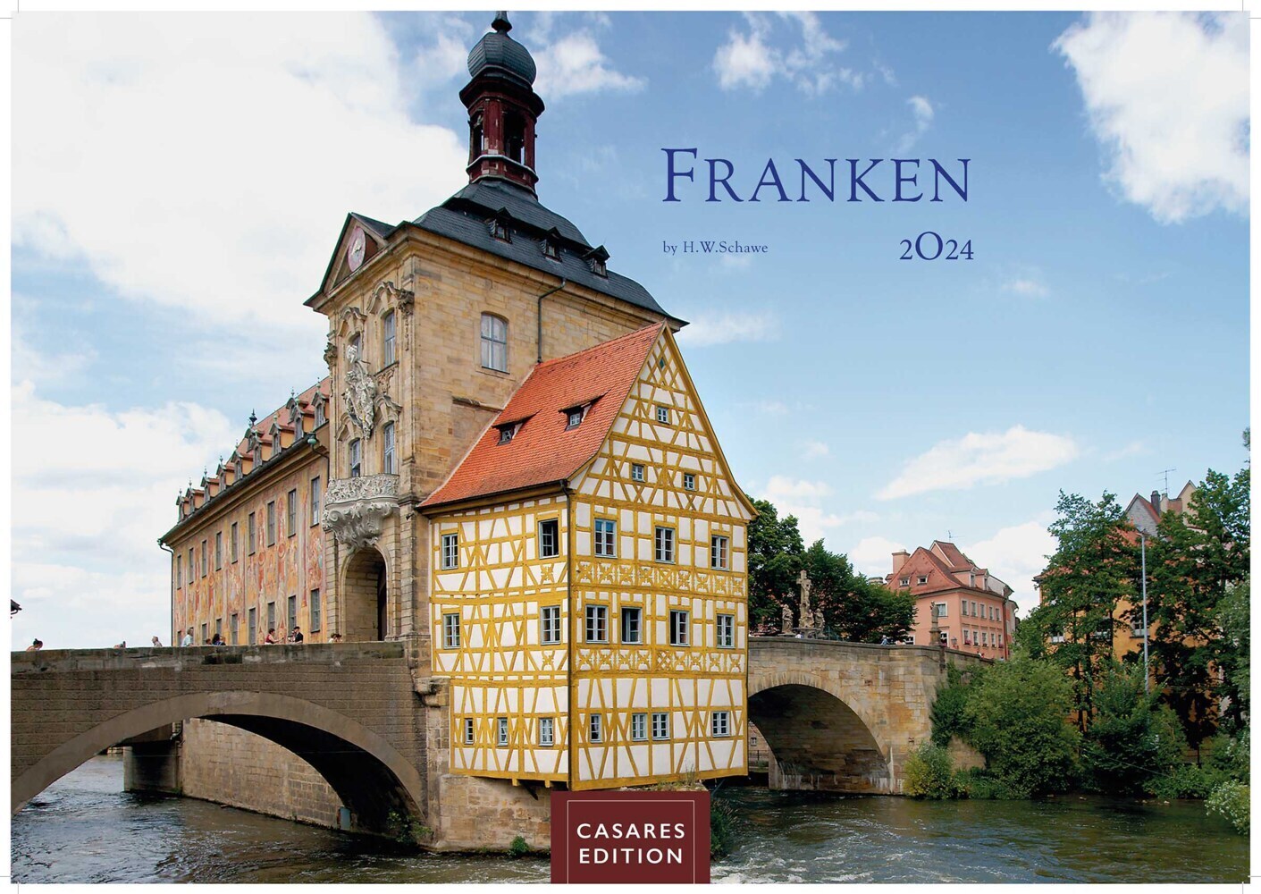 Cover: 9789918621590 | Franken 2024 L 35x50cm | H.W. Schawe | Kalender | 14 S. | Deutsch
