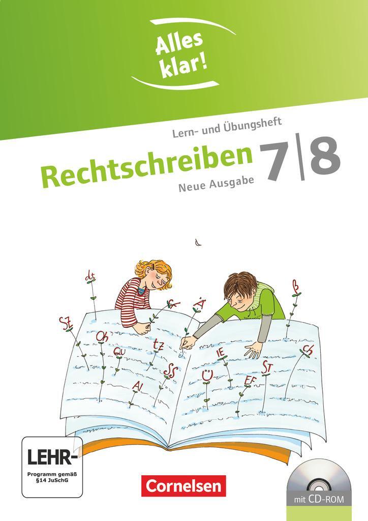 Cover: 9783464602508 | Alles klar! Deutsch 7./8. Schuljahr. Rechtschreiben | Rusnok (u. a.)