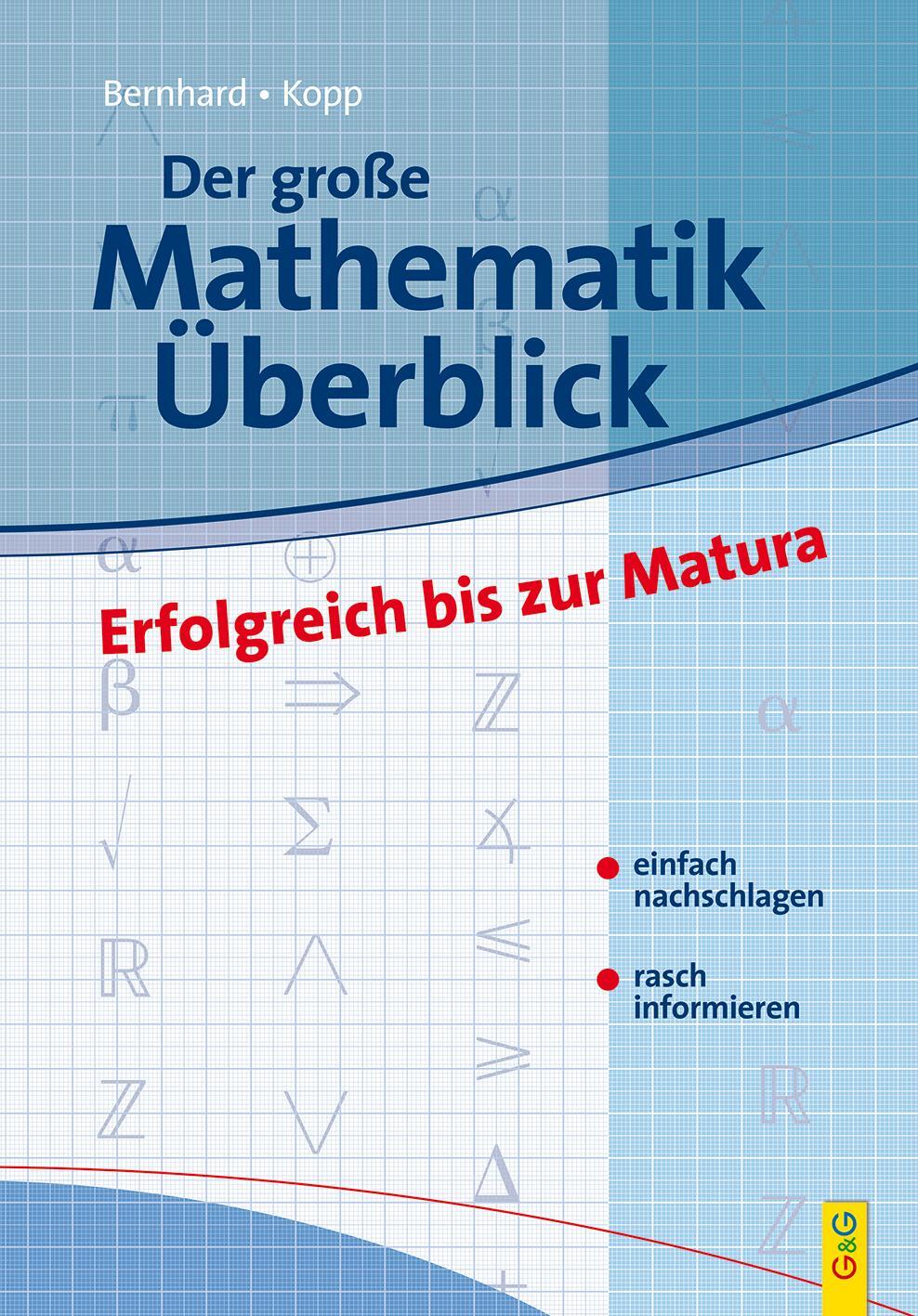 Cover: 9783707408751 | Der grosse Mathematik-Überblick | Erfolgreich bis zur Matura | Buch