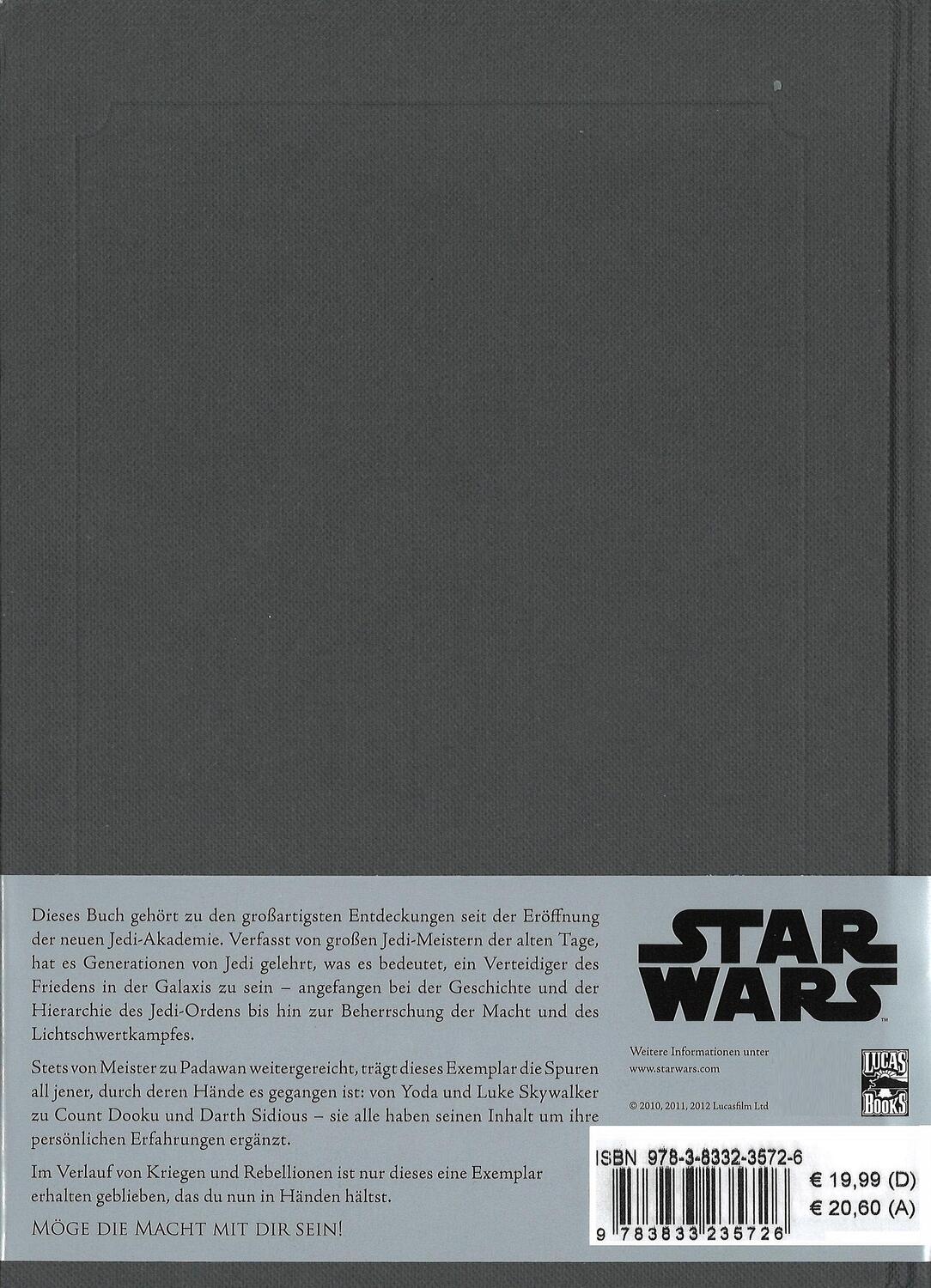 Rückseite: 9783833235726 | Star Wars: Das Buch der Jedi | Ein Wegweiser für Schüler der Macht