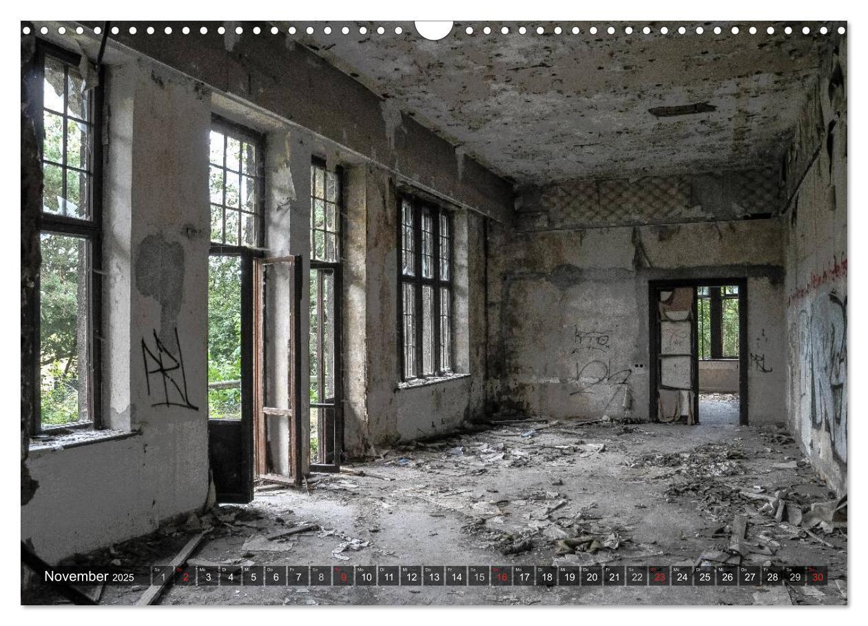 Bild: 9783435799015 | Lost Places in Deutschland 2025 (Wandkalender 2025 DIN A3 quer),...