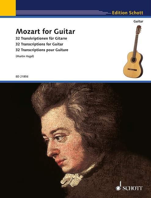 Cover: 9783795748562 | Mozart for Guitar | 32 Transkriptionen für Gitarre. Gitarre. | Deutsch