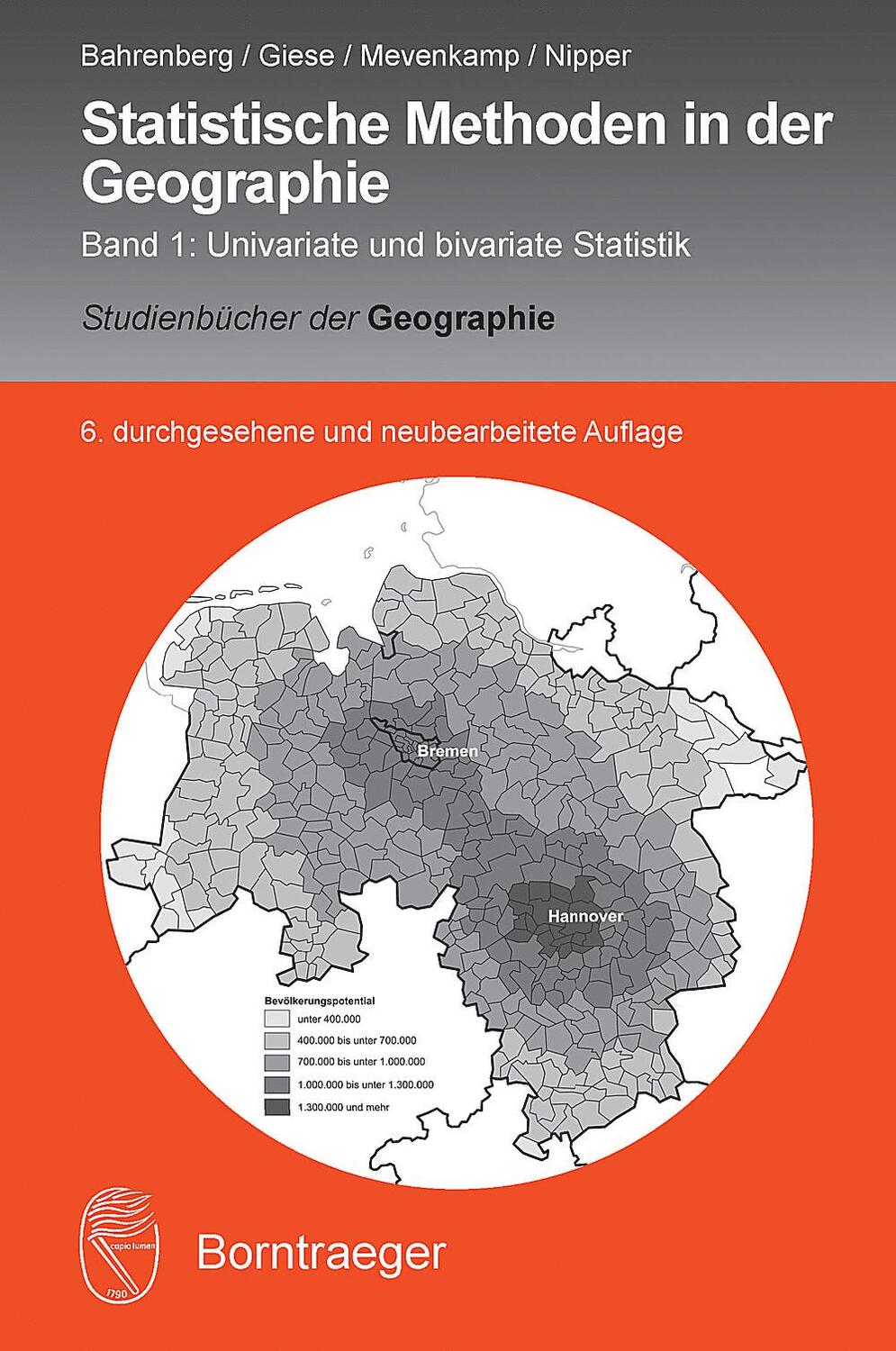 Cover: 9783443071547 | Statistische Methoden in der Geographie 01 | Bahrenberg (u. a.) | Buch