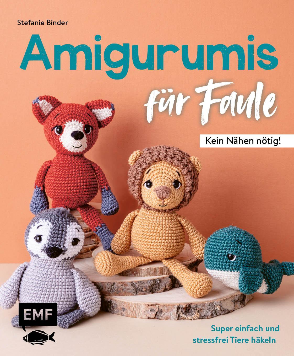 Cover: 9783745917833 | Amigurumis für Faule - Kein Nähen nötig! | Stefanie Binder | Buch