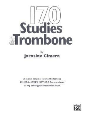 Cover: 9780769224602 | 170 Original Studies for Trombone | Jaroslav Cimera | Taschenbuch