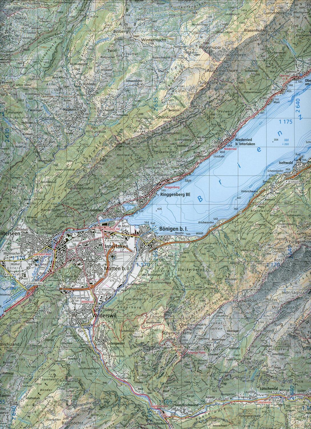 Bild: 9783302050041 | Swisstopo 1 : 50 000 Berner Oberland | Zusammensetzung | (Land-)Karte