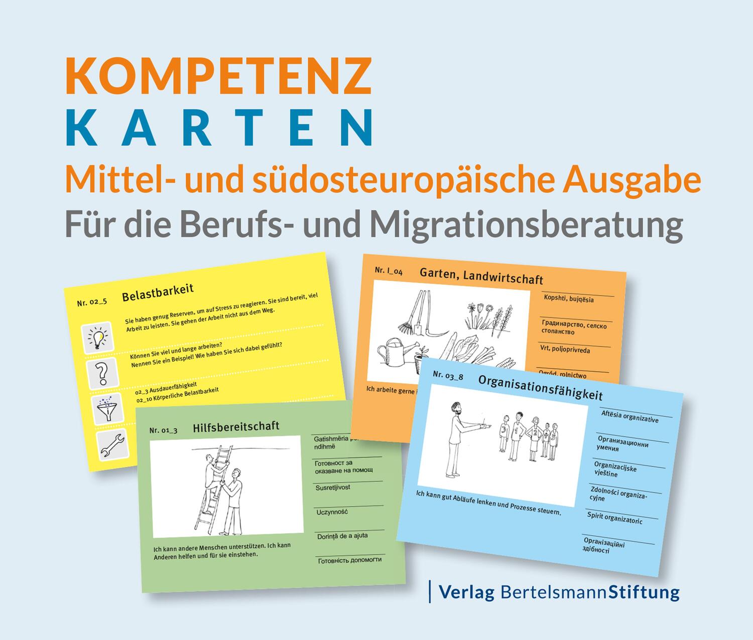 Cover: 9783867939669 | Kompetenzkarten: Mittel- und südosteuropäische Ausgabe | Bertelsmann