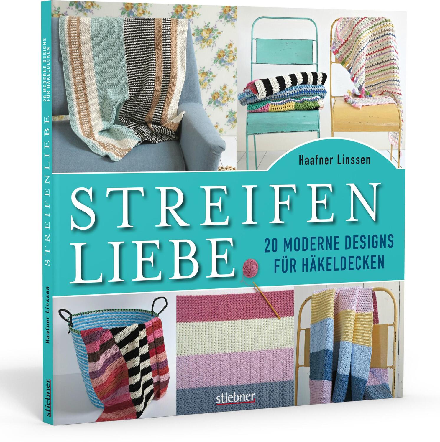 Cover: 9783830720652 | Streifenliebe | 20 moderne Designs für Häkeldecken | Haafner Linssen