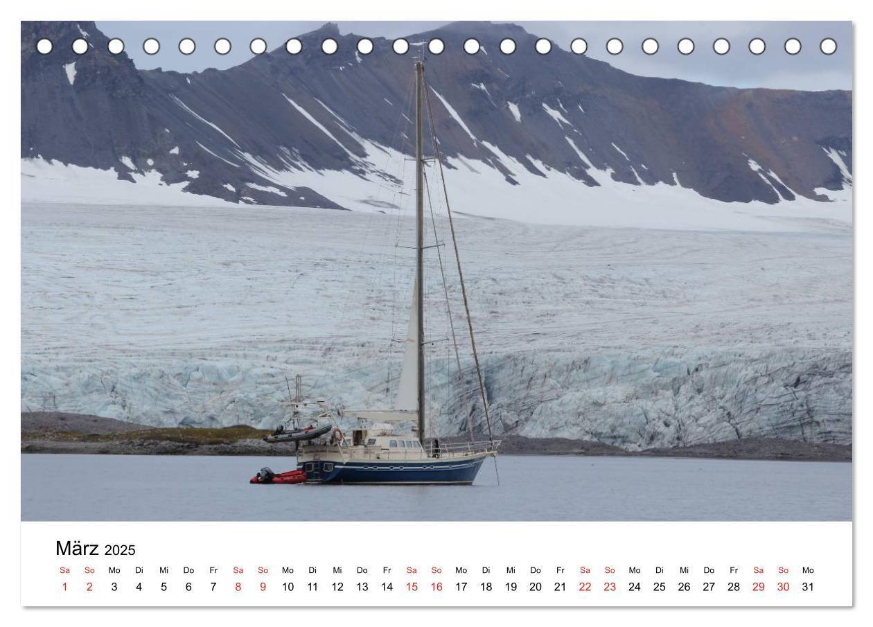 Bild: 9783435745555 | Svalbard 2025 (Tischkalender 2025 DIN A5 quer), CALVENDO...