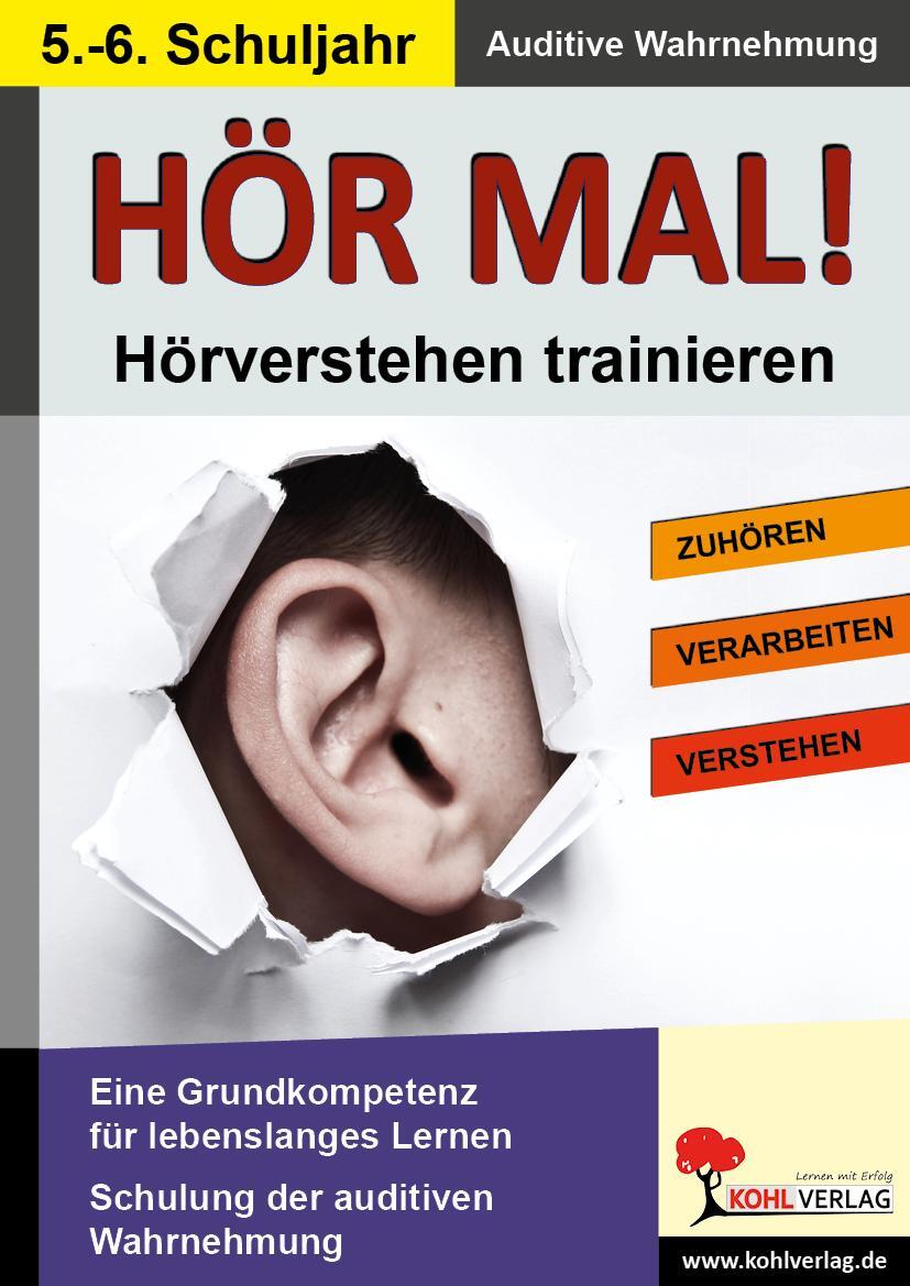 Cover: 9783866326927 | Hör mal! - Hörverstehen trainieren 5. - 6. Schuljahr | Kohl-Verlag