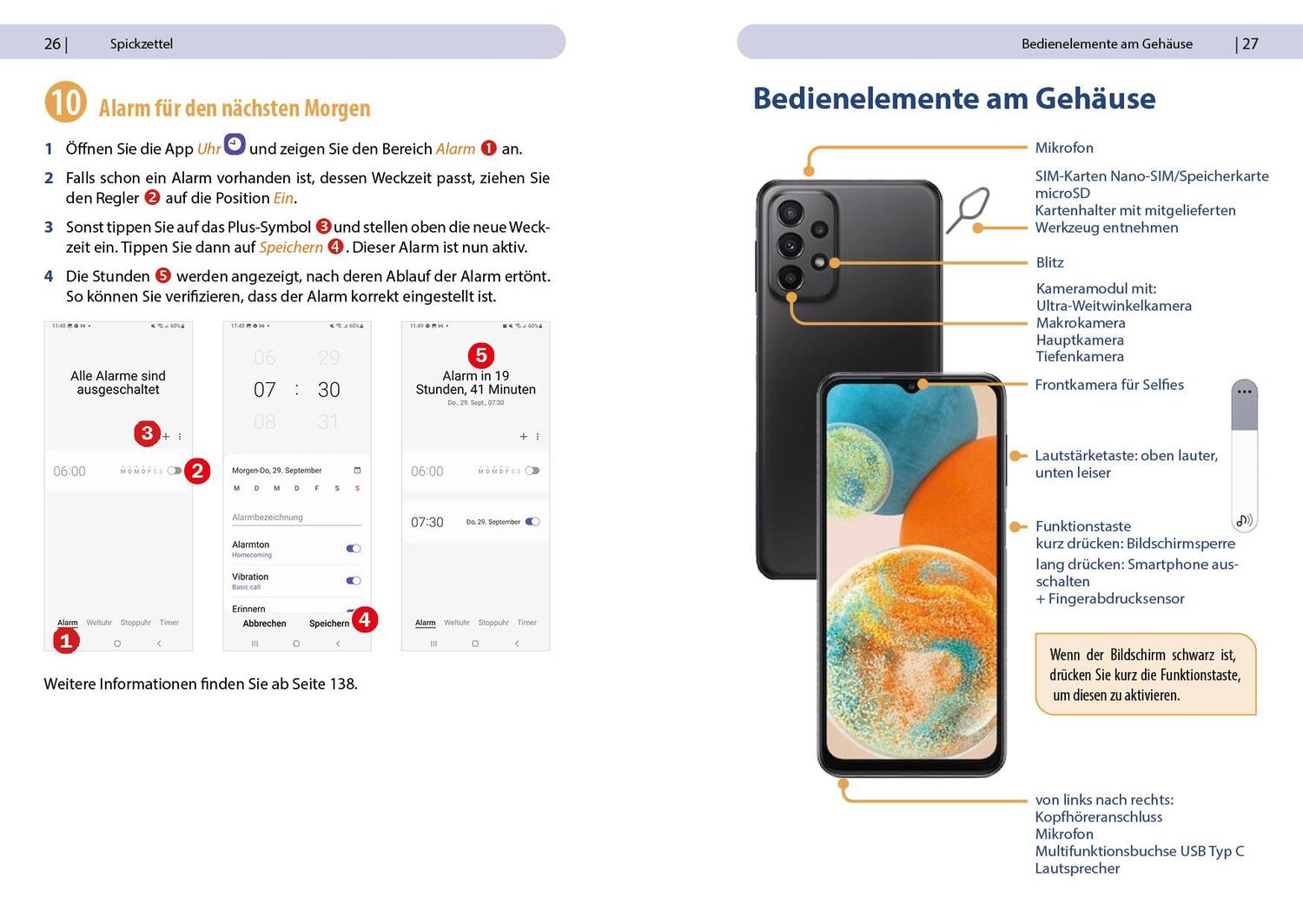 Bild: 9783832805784 | Samsung Galaxy A23 5G - Für Einsteiger ohne Vorkenntnisse | Buch