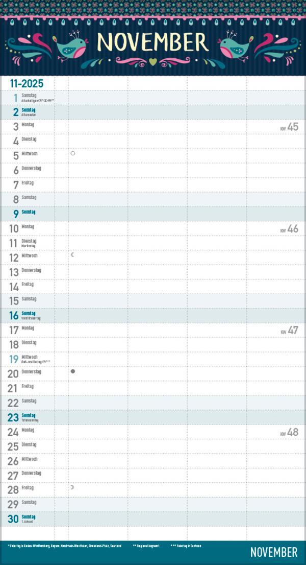 Bild: 9783731877080 | Familienplaner Vintage Zetteltasche 2025 | Verlag Korsch | Kalender