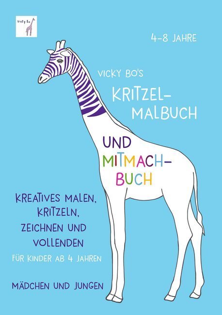 Cover: 9783944956459 | Vicky Bo's Kritzel-Malbuch und Mitmach-Buch | Vicky Bo | Taschenbuch