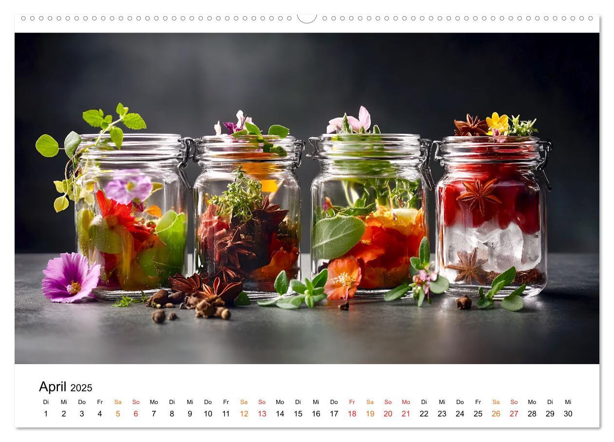 Bild: 9783457235645 | Küchenkalender Glaswerk (hochwertiger Premium Wandkalender 2025 DIN...