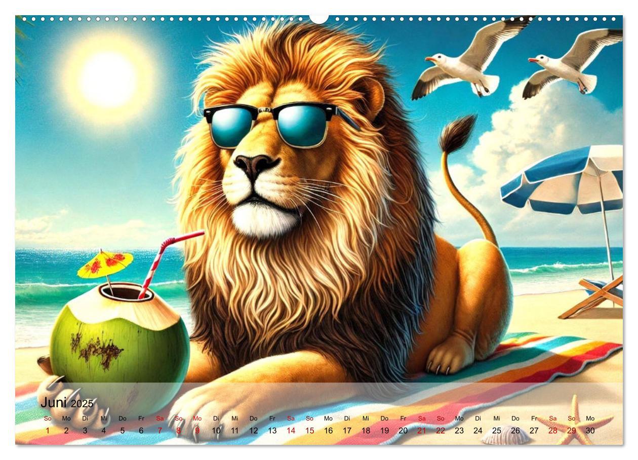 Bild: 9783457226056 | Tierische Illusionen - Humorvolle Tierfantasien (Wandkalender 2025...