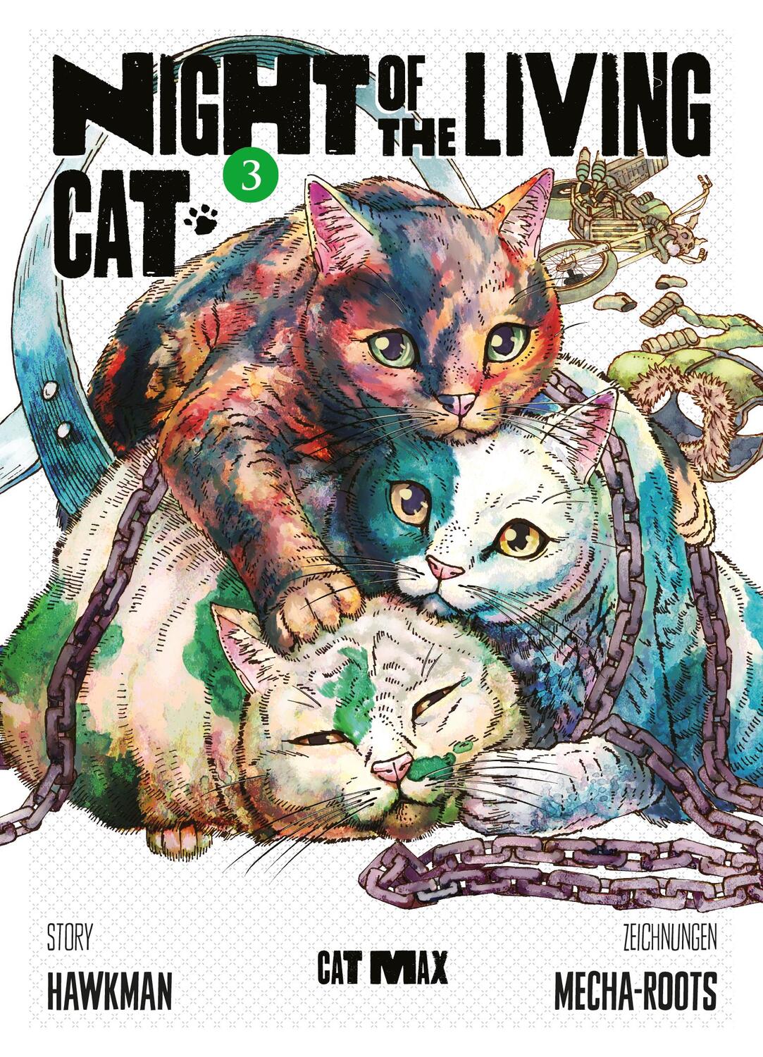 Cover: 9783741634666 | Night of the Living Cat 03 | Bd. 3 | Hawkman (u. a.) | Taschenbuch