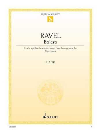 Cover: 9790001150569 | Bolero | Maurice Ravel | Buch | 8 S. | Deutsch | 2008 | Schott Music