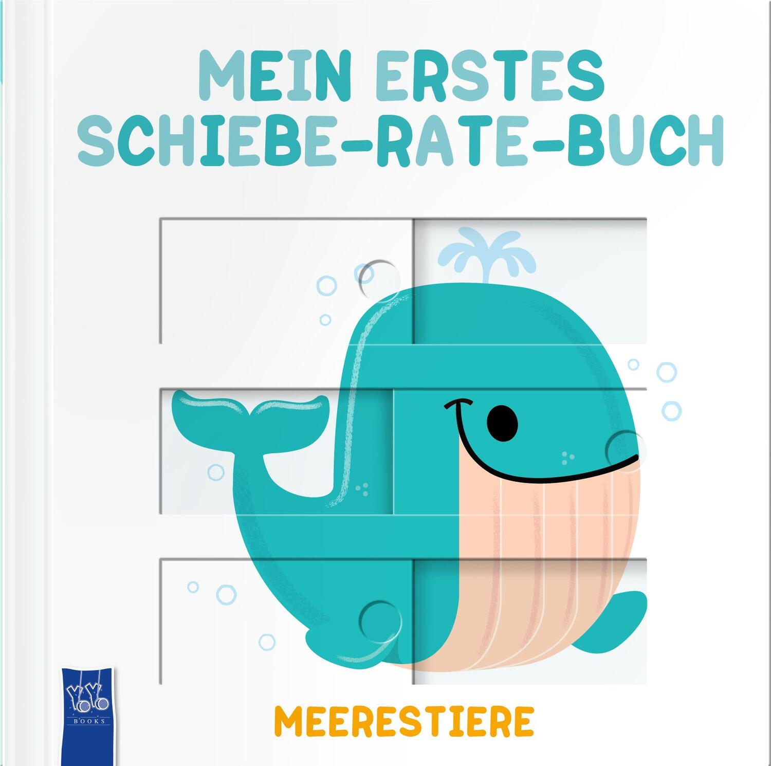 Cover: 9789464220360 | Mein erstes Schiebe-Rate-Buch Meerestiere | Mit 4 Schiebebildern