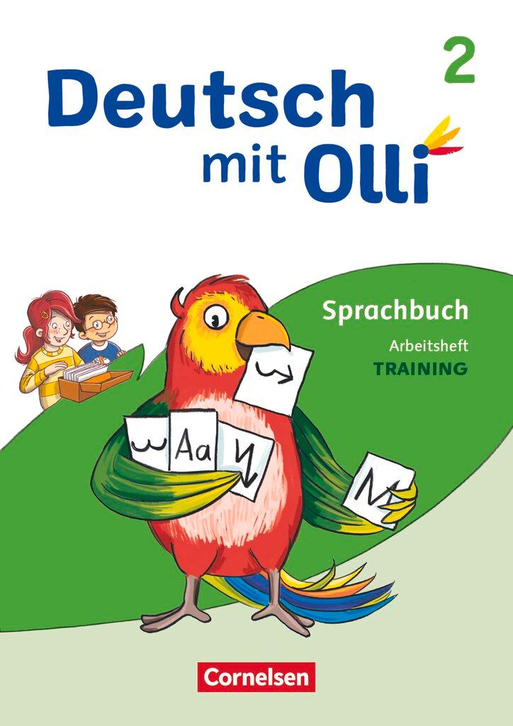 Cover: 9783464802441 | Deutsch mit Olli 2. Schuljahr. Training: Rechtschreibung und...