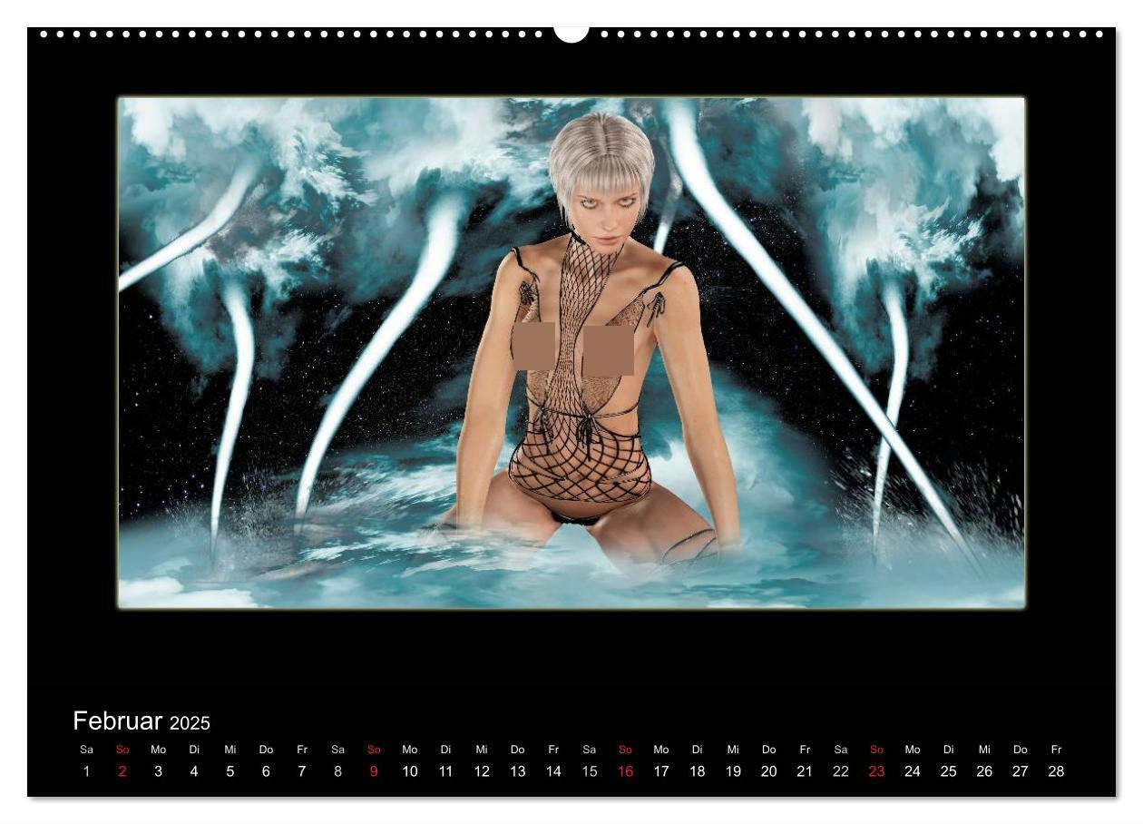 Bild: 9783435780839 | Digital Woman (Wandkalender 2025 DIN A2 quer), CALVENDO Monatskalender