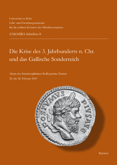 Cover: 9783895008894 | Die Krise des 3 Jahrhunderts n. Chr. und das Gallische Sonderreich