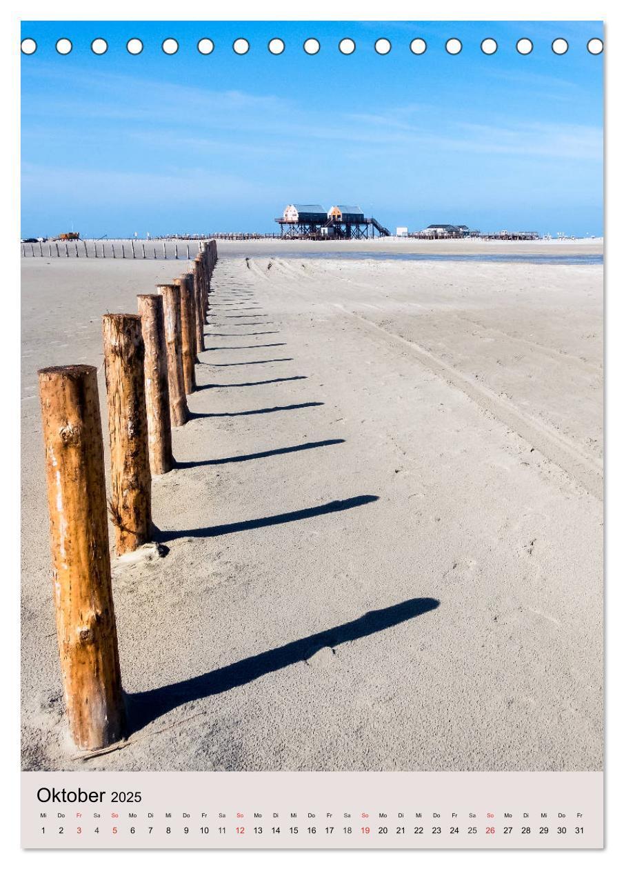 Bild: 9783435963140 | NORDSEEFLAIR - St. Peter Ording und Westerhever (Tischkalender 2025...