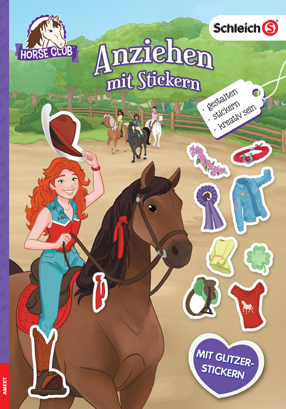 Cover: 9783960803638 | schleich® Horse Club(TM) - Anziehen mit Stickern | Taschenbuch | 24 S.